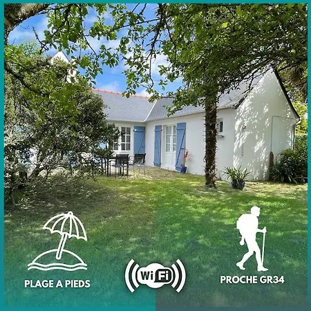 Ty Dany-Wifi-Plage A Pieds Crozon Exterior photo